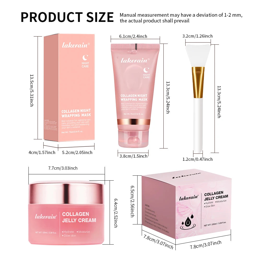 Glowinly™ Collagen Glass Skin Sleep Cream