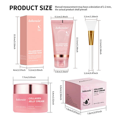 Glowinly™ Collagen Glass Skin Sleep Cream