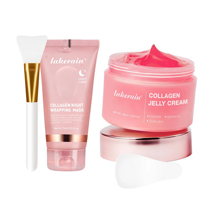 Glowinly™ Collagen Glass Skin Sleep Cream