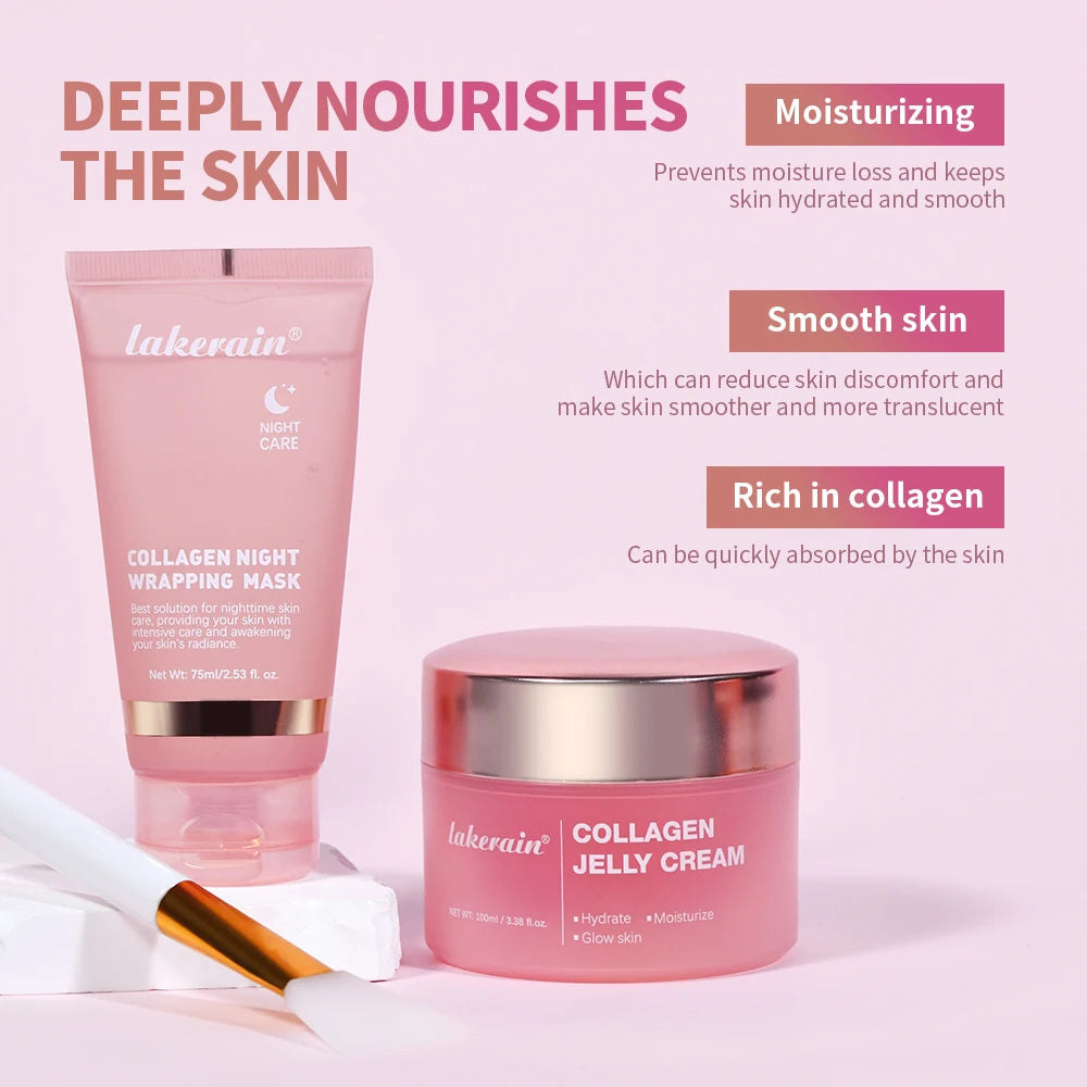 Glowinly™ Collagen Glass Skin Sleep Cream
