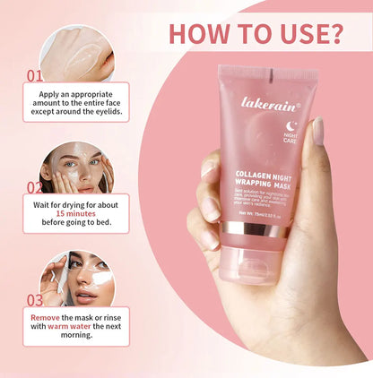Glowinly™ Collagen Glass Skin Sleep Cream