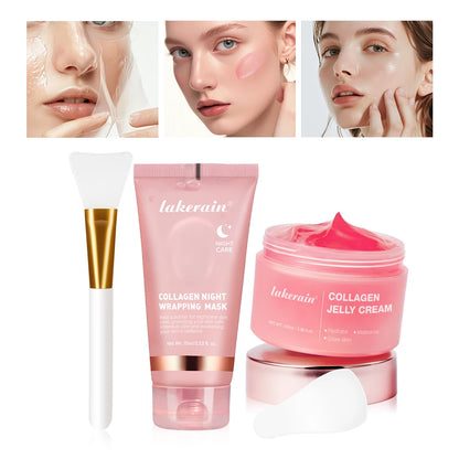 Glowinly™ Collagen Glass Skin Sleep Cream